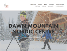 Tablet Screenshot of goldennordicclub.ca